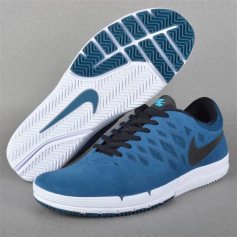 nike free sb blauw